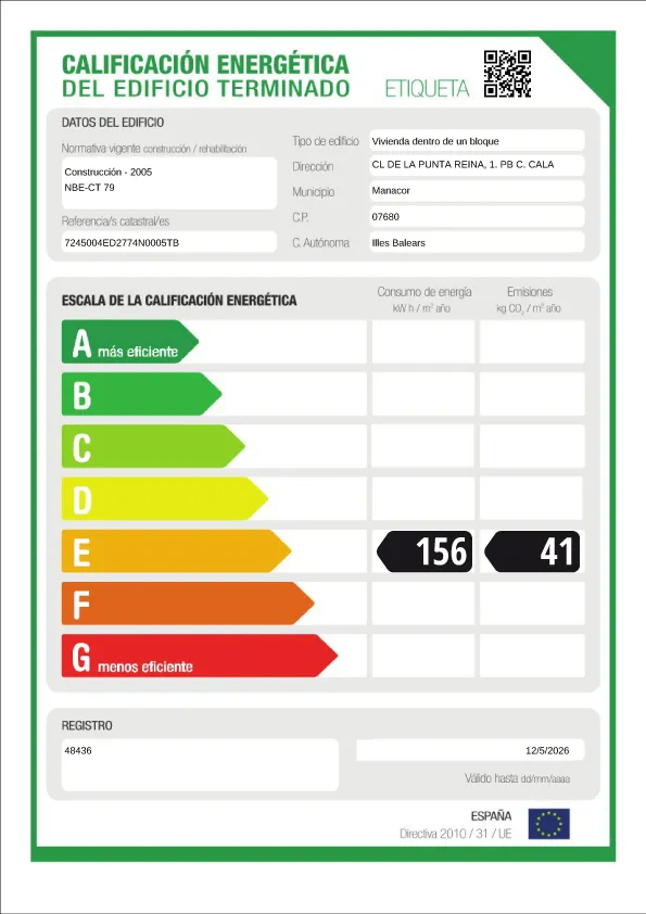 Energiezertifikat Wohnung 3
