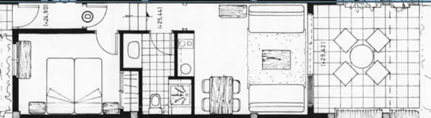 Floor plan Apartment 4